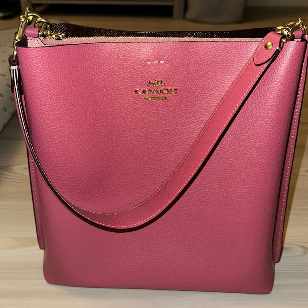 Coach leather Mollie bucket bag